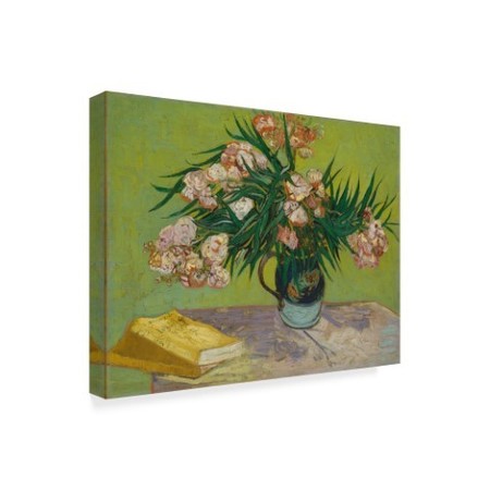 Trademark Fine Art Vincent Van Gogh 'Oleanders' Canvas Art, 14x19 BL01954-C1419GG